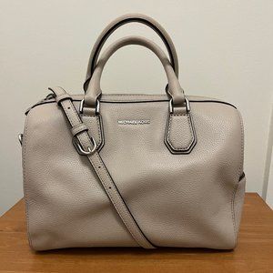 COPY - Michael Kors Light Grey Grayson Duffle Handbag